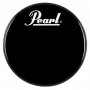 Pearl 20" Logo Black Δέρμα για Drums