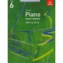 ABRSM Selected Piano Exam Pieces 2011 - 2012  Grade 6 Book for Piano