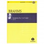 Editions Eulenburg Brahms - Symphony Nr.3 Op.90 in F Major & CD Book for Orchestral Music