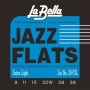 La Bella 20PXL Jazz Flats, Extra Light 009-039 Σετ 6 χορδές ηλεκτρικής κιθάρας