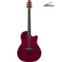 OVATION Applause Elite AE44II Ruby Red Electric - Acoustic Guitar