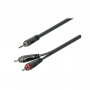 SOUNDSATION Go-Link JACK Male Mini Stereo - 2 RCA Male 3.00m Adapter Cable