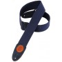 LEVY'S MSSC8 Classic Cotton Navy Blue 2" Guitar Strap