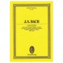 Editions Eulenburg Bach - Concerto in A Minor BWV1041 [Pocket Score] Book for Orchestral Music