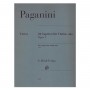 G. Henle Verlag Paganini - 24 Caprici Opus 1 Book for Violin