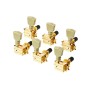 Schaller SC501186 3&3 Keystone Lock Gold Electric guitar Tuning Pegs