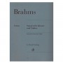 G. Henle Verlag Brahms - Sonatas Book for Violin and Piano