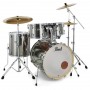 Pearl EXX725FBR Smokey Chrome Σετ Drums με Βάσεις και Πιατίνια