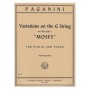 International Music Company Paganini - Variations On The G String Βιβλίο για Πιάνο και Βιολί