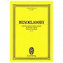 Editions Eulenburg Mendelssohn - Fair Melusine Overture Op.32 [Pocket Score] Book for Orchestral Music