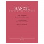 Barenreiter Handel - 2 Trio Sonatas For Two Violins & Basso Continuo Βιβλίο για βιολί