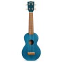 Mahalo Kahiko Soprano Trans Blue Acoustic Ukulele