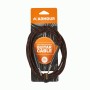 Ashton Armour GW10R Woven Red Stripe 3.00m Instrument Cable