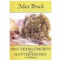 DOVER Publications Bruch - First Violin Concerto and Scottish Fantasy [Full Score] Βιβλίο για σύνολα