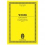 Editions Eulenburg Weber - Concertino in Eb Major Op.26 [Pocket Score] Book for Orchestral Music