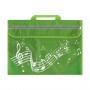  MusicWear Wavy Stave Green Τσάντα