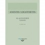 Edition Orpheus Logothetis - Laments (Klagelieder) for Male Choir Βιβλίο για χορωδία