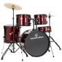 SOUNDSATION EDK22B Wine Red Σετ Drums με Βάσεις και Πιατίνια