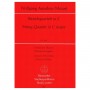 Barenreiter Mozart - String Quartet in C Major KV465 [Pocket Score] Book for Orchestral Music