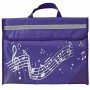 MusicWear MusicWear Wavy Stave Purple Τσάντα