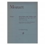 G. Henle Verlag Mozart - Single Movements Βιβλίο για Πιάνο και Βιολί