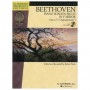 HAL LEONARD Beethoven - Piano Sonata No.23 In F, Op.57 'Appassionata' & CD Book for Piano