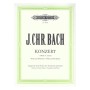 Edition Peters Bach  J.Chr. - Concerto In C Minor for Viola & Piano Book for Viola