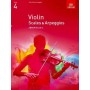 ABRSM - Violin Scales & Arpeggios  Grade 4