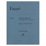 G. Henle Verlag Faure - Sicilienne Op.78 Cello & Piano Βιβλίο για τσέλο