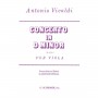 G. Schirmer Vivaldi - Concerto In D Minor, Op.3 No.6 for Viola Book for Viola