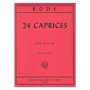 International Music Company Rode - 24 Caprices Book for Violin