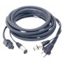 QUIKLOK XLR Male - XLR Female - Europower 20.00m Signal Cable