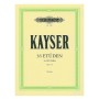 Edition Peters Kayser - 36 Studies  Op.20 Book for Violin