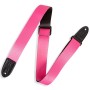 LEVY'S MPJR Wide Kids Pink & Black 1.5" Ζώνη κιθάρας