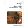 Breitkopf & Hartel Klengel - Concert in D Minor Op.10 Βιβλίο για τσέλο