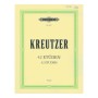 Edition Peters Kreutzer - 42 Studies for Violin Solo Book for Violin