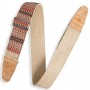 LEVY'S MH8P Towers Hemp Natural 2" Guitar Strap