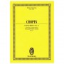 Editions Eulenburg Chopin - Concerto N.2 in F Minor Op.21 [Pocket Score] Βιβλίο για σύνολα