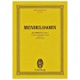 Editions Eulenburg Mendelssohn - Symphony Nr.5 in D Minor [Pocket Score] Book for Orchestral Music