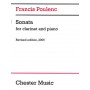 Chester Music Poulenc - Sonata Clarinet & Piano Βιβλίο