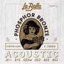 La Bella 7GPCL Phopshor Bronze, Custom Light 011-052 Σετ 6 χορδές ακουστικής κιθάρας