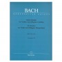 Barenreiter Bach - Six Sonatas Vol.1 For Violin And Obbligato Harpsichord Βιβλίο για βιολί