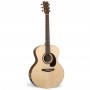 Simon & Patrick Woodland Pro Mini Jumbo Spruce High Gloss A3T Electric - Acoustic Guitar