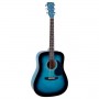 SOUNDSATION Yosemite DN Blue Sunburst Acoustic Guitar