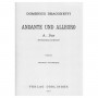 Doblinger Dragonetti - Andante and Allegro in A Major Βιβλίο για κοντραμπάσο και πιάνο