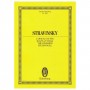 Editions Eulenburg Stravinsky - The Firebird Βιβλίο