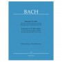 Barenreiter J.S.Bach - Concerto In Eb Major for Viola & Piano Βιβλίο για βιόλα
