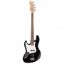 SOUNDSATION SPUR Black Left Handed Electric Bass Guitar