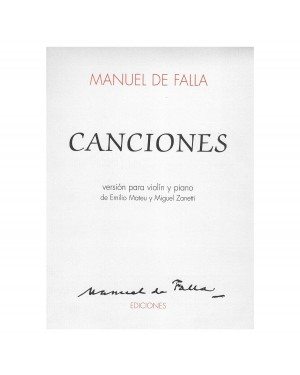 Manuel De Falla Ediciones -