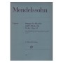 G. Henle Verlag Mendelssohn - Sonata in D Major Op.58 for Piano & Cello Βιβλίο για τσέλο